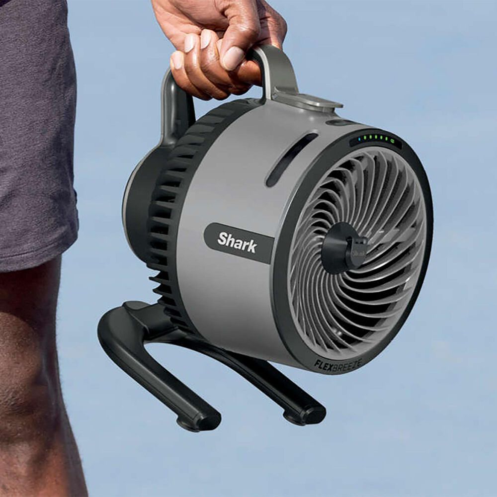 Shark FlexBreeze HydroGo Pro Fan in Graphite, , large