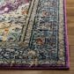 Safavieh Monaco MNC251L-212 2"2" x 12" Violet/Light Blue Runner, , large