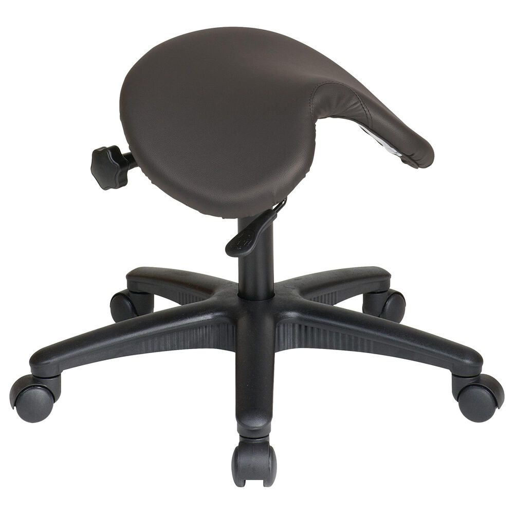 OSP Home Backless Drafting Chair in Dillon Graphite, , large
