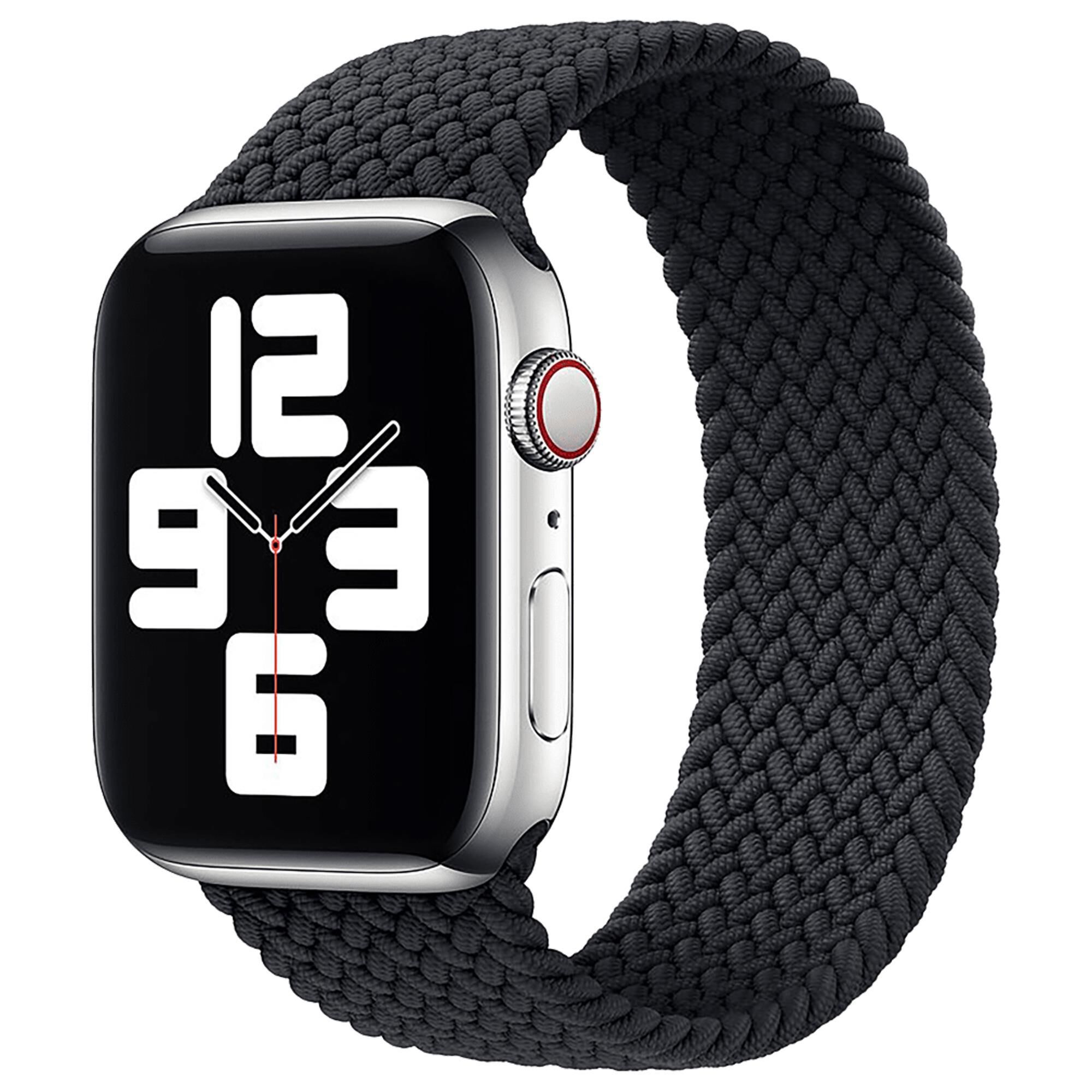 ITSkins Nylon Watch Band for Apple Watch 40mm 41mm in Black