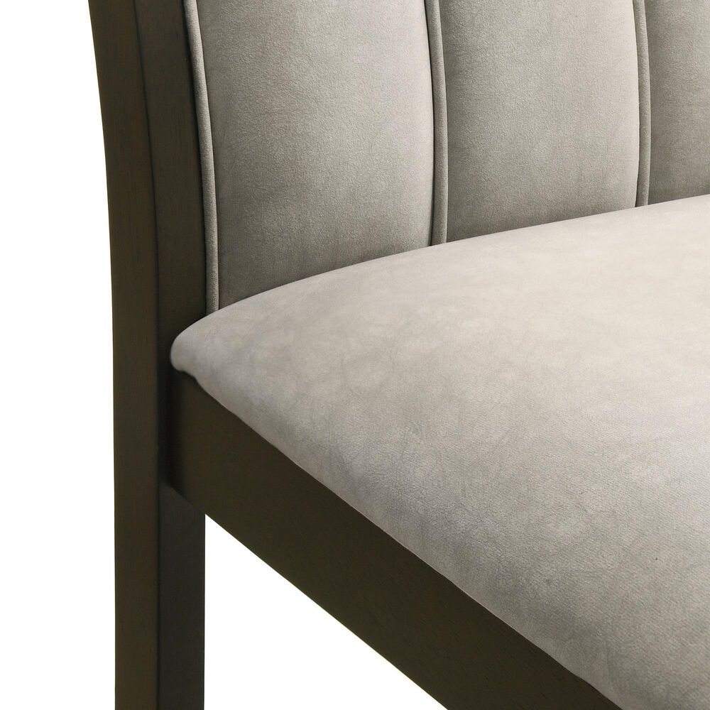 Armen Living Nolan 30" Bar Stool in Dark Roast, , large