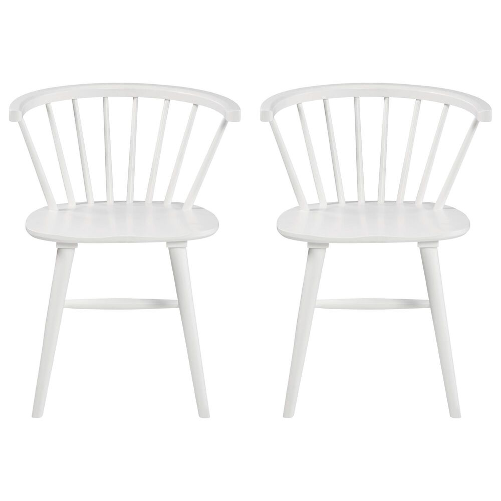 Ashley Grannen Dining Chair in White &#40;Set of 2&#41;, , large