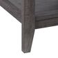 CorLiving Hollywood Side Table in Dark Grey, , large