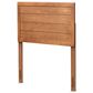 Baxton Studio Seren Twin Headboard in Ash Walnut, , large