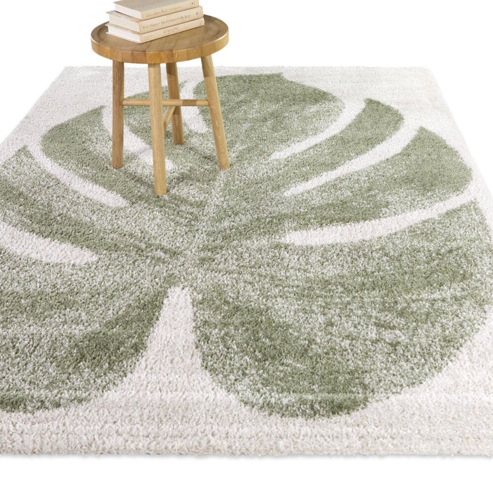 Balta Rugs Peres 4&#39;4&quot; x 6&#39; Green Area Rug, , large