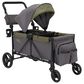 Delta Jeep Sport All-Terrain Stroller Wagon in Grey and Olive Green, , large