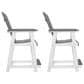 Ashley Transville Patio Counter Stool in Gray and White (Set of 2), , large