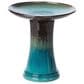 Alfresco Home Atlantis Patio Bird Bath in Navy, , large