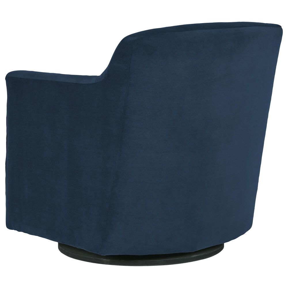 Ashley Bradney Swivel Accent Chair in Ink, , large