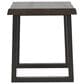 Steve Silver Jennings End Table in Distressed Cherry and Ebony, , large