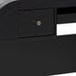 Ashley Rowanbeck 2-Piece Desk and Bookcase Set in Black, , large