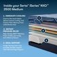 Serta iSeries NXG 3500 Foam Medium Flex Head King Mattress, , large