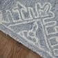Amer Rugs Boston 5" x 7"6" Sky Blue Area Rug, , large