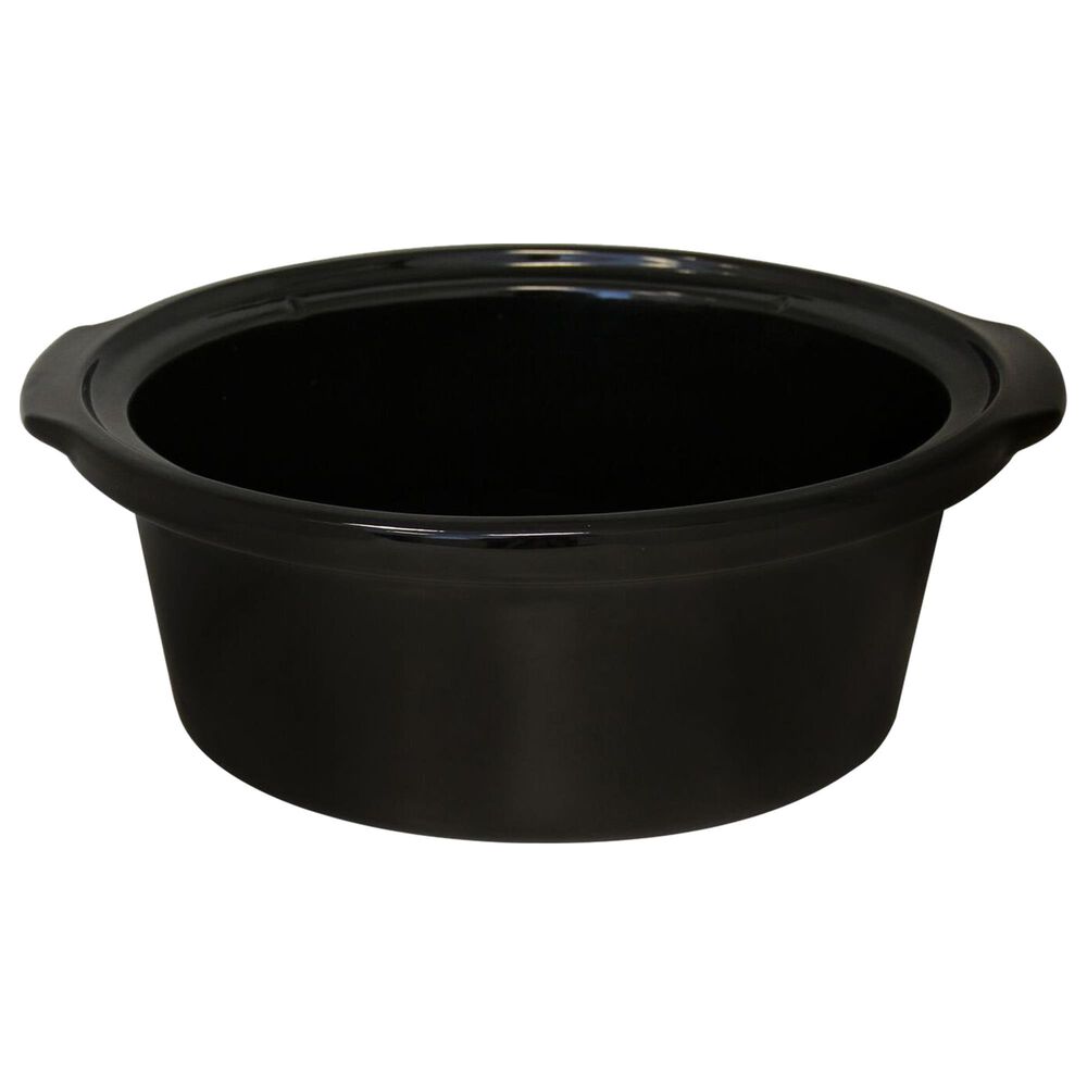 REPLACEMENT STONEWARE - Crock-Pot 6-Quart , Oval Slow Cooker - Black $16.50  - PicClick