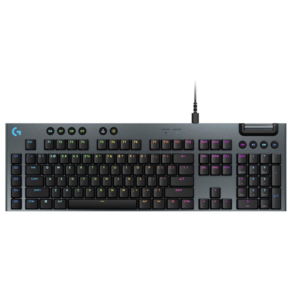 Logitech G915 X Tactile Wired Gaming Keyboard in Black, , large
