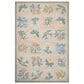 Rifle Paper Co. x Loloi Rosa Hawthorne 5" x 7"6" Cream Area Rug, , large