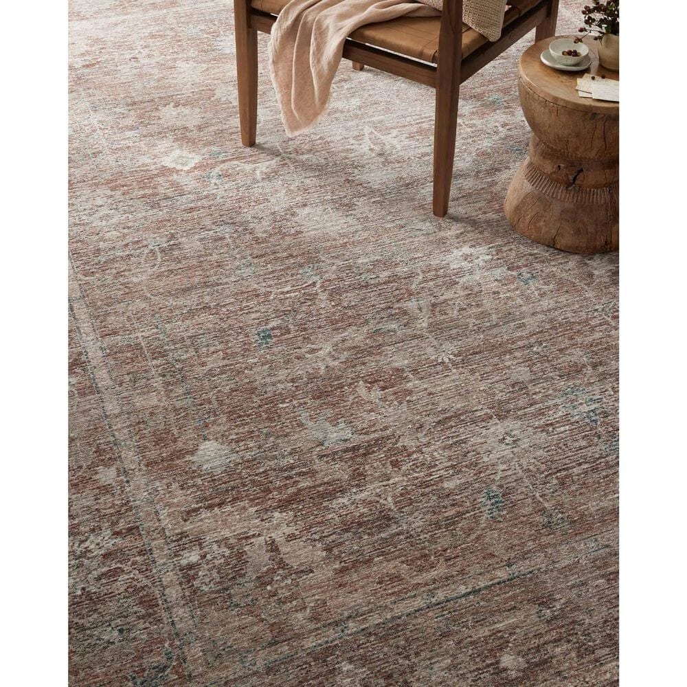 Magnolia Home Millie 7&#39;10&quot; x 10&#39; Brick and Fog Area Rug, , large