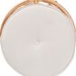 bali & pari Hachiro Ottoman Footstool with Natural Rattan in White, , large