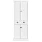 Crosley Furniture Shoreline Pantry in White, , large