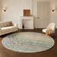 Dalyn Rug Company Lumara LM3 Sage 8" Round Area Rug, , large