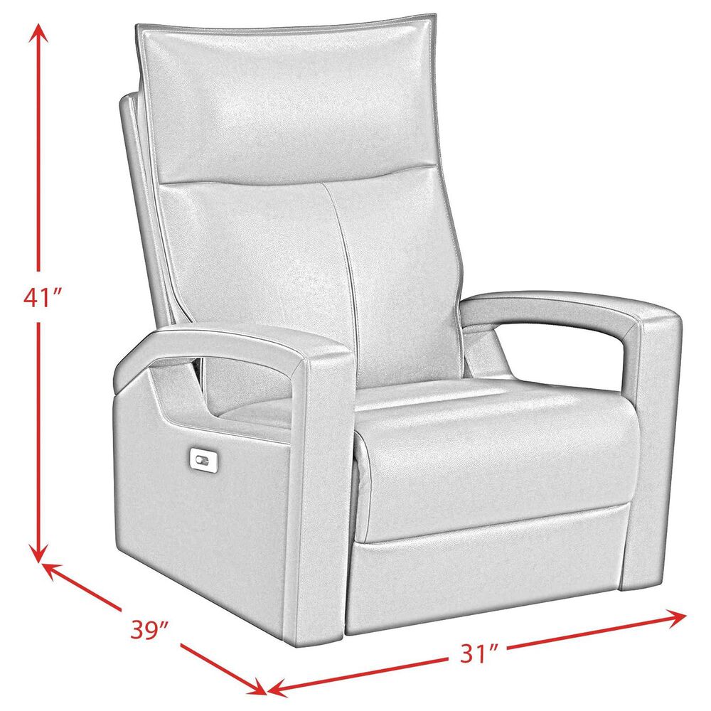 Mayberry Hill Eco Power Swivel Glider Recliner in Del Mar Grey, , large