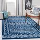 Safavieh Tulum Traditional 3" x 5" Navy and Ivory Area Rug, , large