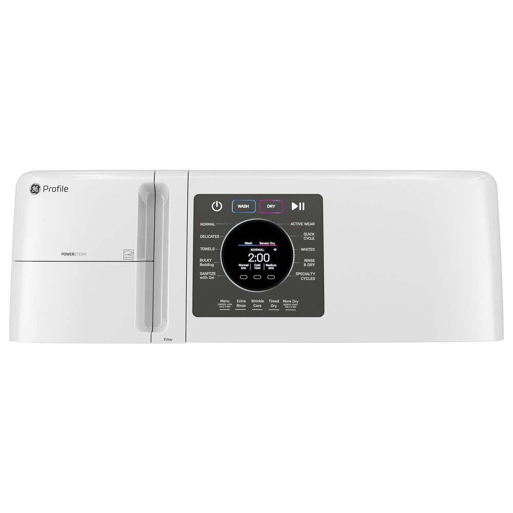 GE Profile GE PROFILE 4.6 CU FT FRONTLOAD ALL-IN-ONE WASHER/DRYER WITH STEAM - WHITE, , large