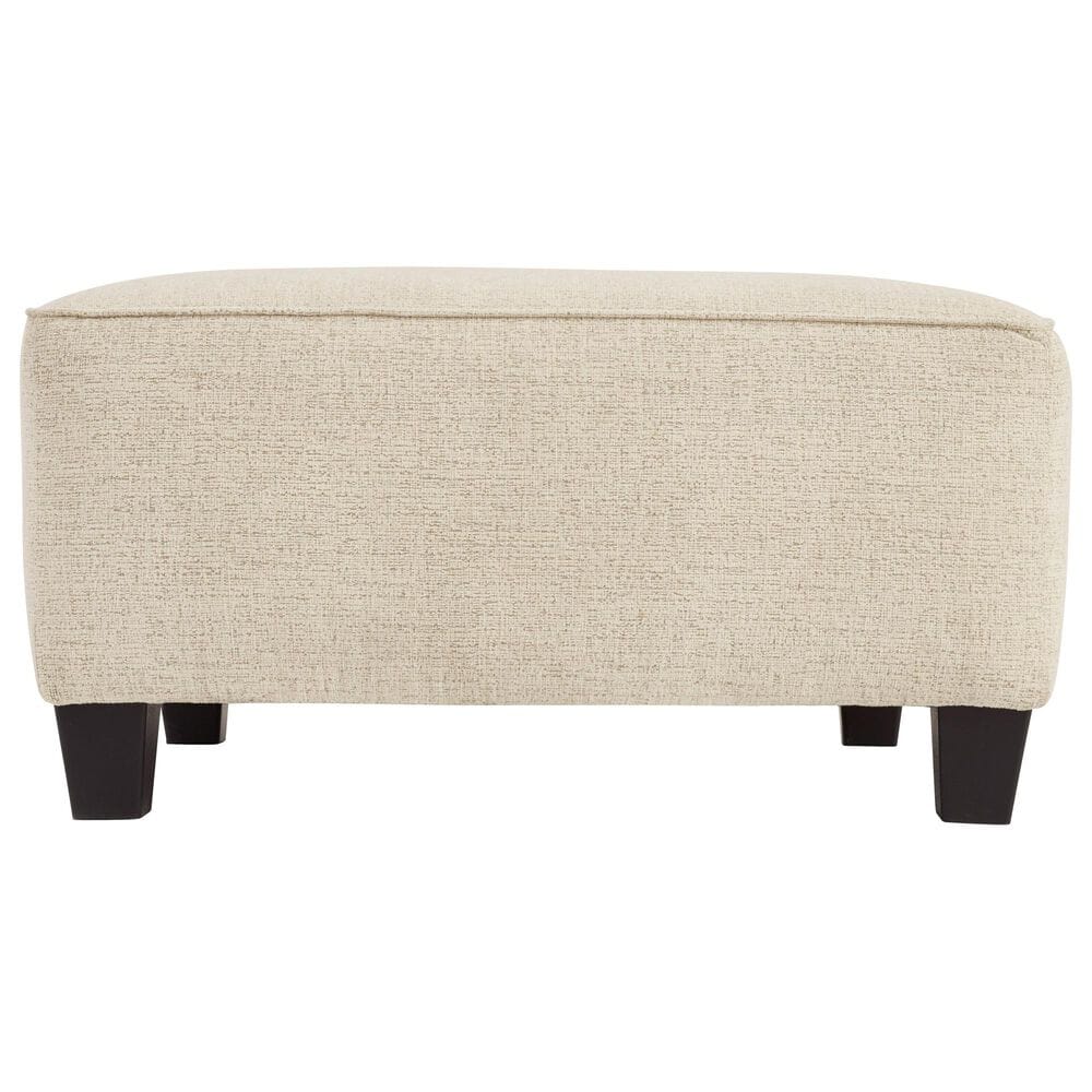 Ashley Abinger Oversized Accent Ottoman in Natural, , large