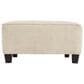 Ashley Abinger Oversized Accent Ottoman in Natural, , large