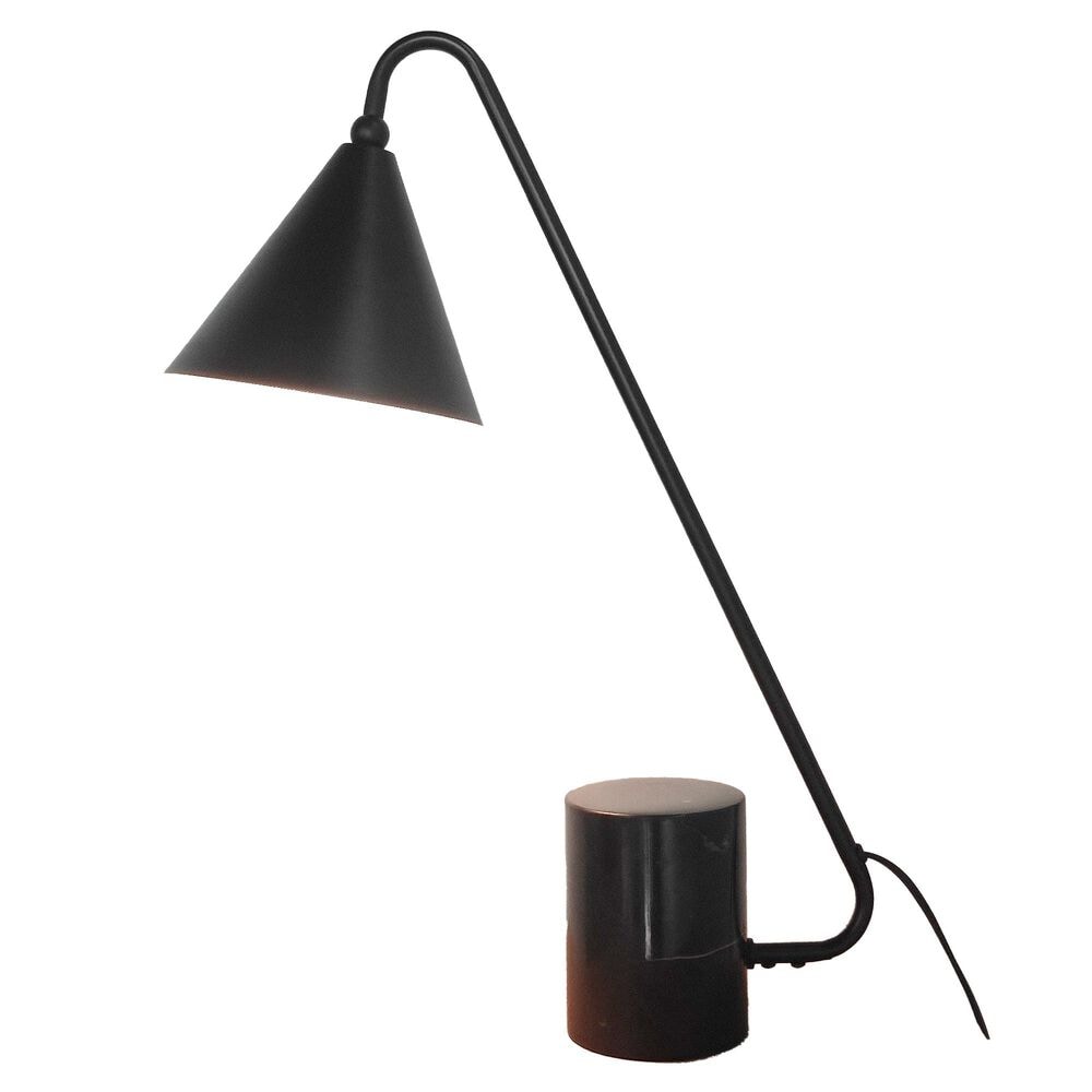 Lite Source Cone Table Lamp in Black, , large