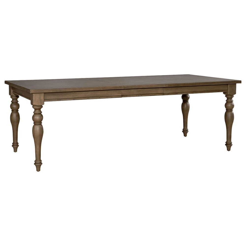 Liberty Furniture Americana Farmhouse Dining Table in Dusty Taupe - Table Only, , large