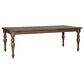 Liberty Furniture Americana Farmhouse Dining Table in Dusty Taupe - Table Only, , large