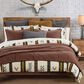 HiEnd Accents Toluca Canvas 3-Piece Super King Duvet Cover Set, , large