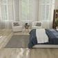 Nourison Courtyard Black and White 4" x 6" Indoor/Outdoor Area Rug, , large