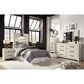 Ashley Cambeck Dresser and Mirror in Whitewash, , large