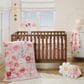 Lambs & Ivy Flower Power 3-Piece Crib Bedding Set in Pink, , large