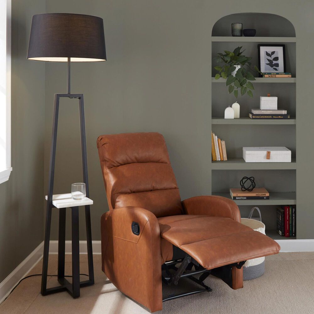 Lumisource Dormi Manual Recliner in Camel, , large