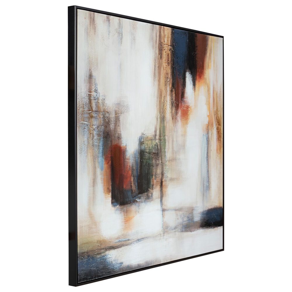 Ashley Pigeonford 39.38&quot; x 39.38&quot; Wall Art in Black, , large