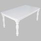 Waltham Westport 7-Piece Rectangular Dining Set in White, , large