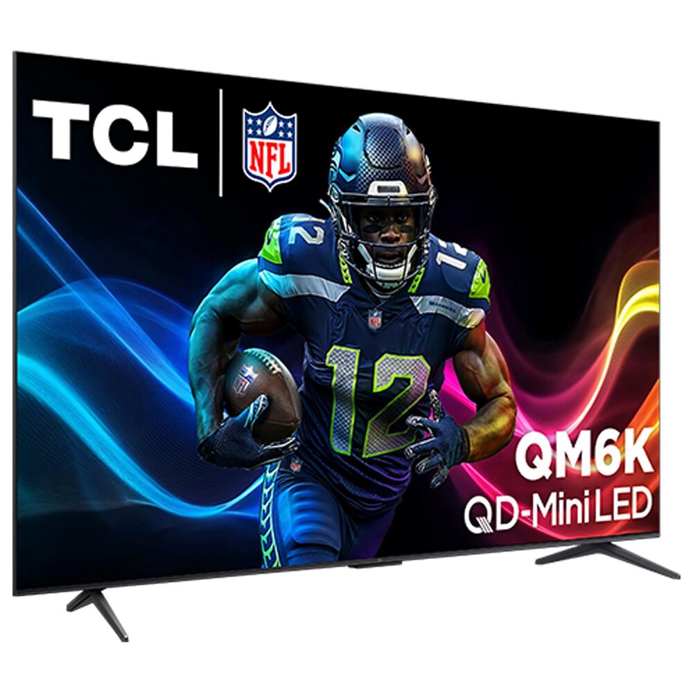 TCL 85&quot; Class QM6K Series QD-Mini LED QLED 4K UHD with Google TV in Black - Smart TV, , large