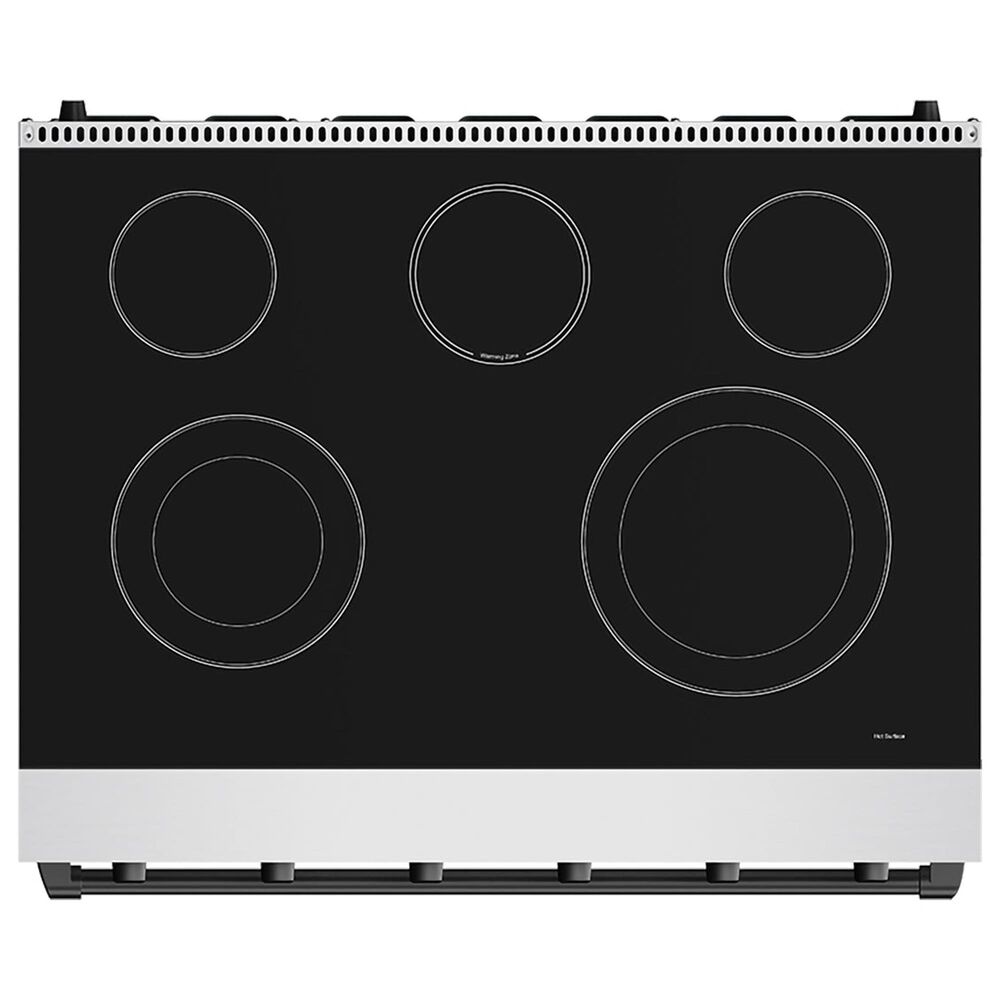 Thor Kitchen Gordon Ramsay 6 Cu. Ft. Professional Freestanding Electric Range with Black Handle Kit in Stainless Steel, , large