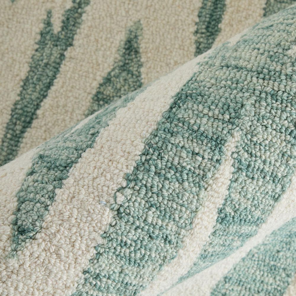 Feizy Wallace Teal 5&#39; x 8&#39; Area Rug, , large