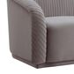 Tov Furniture Yara Velvet Loveseat in Grey, , large