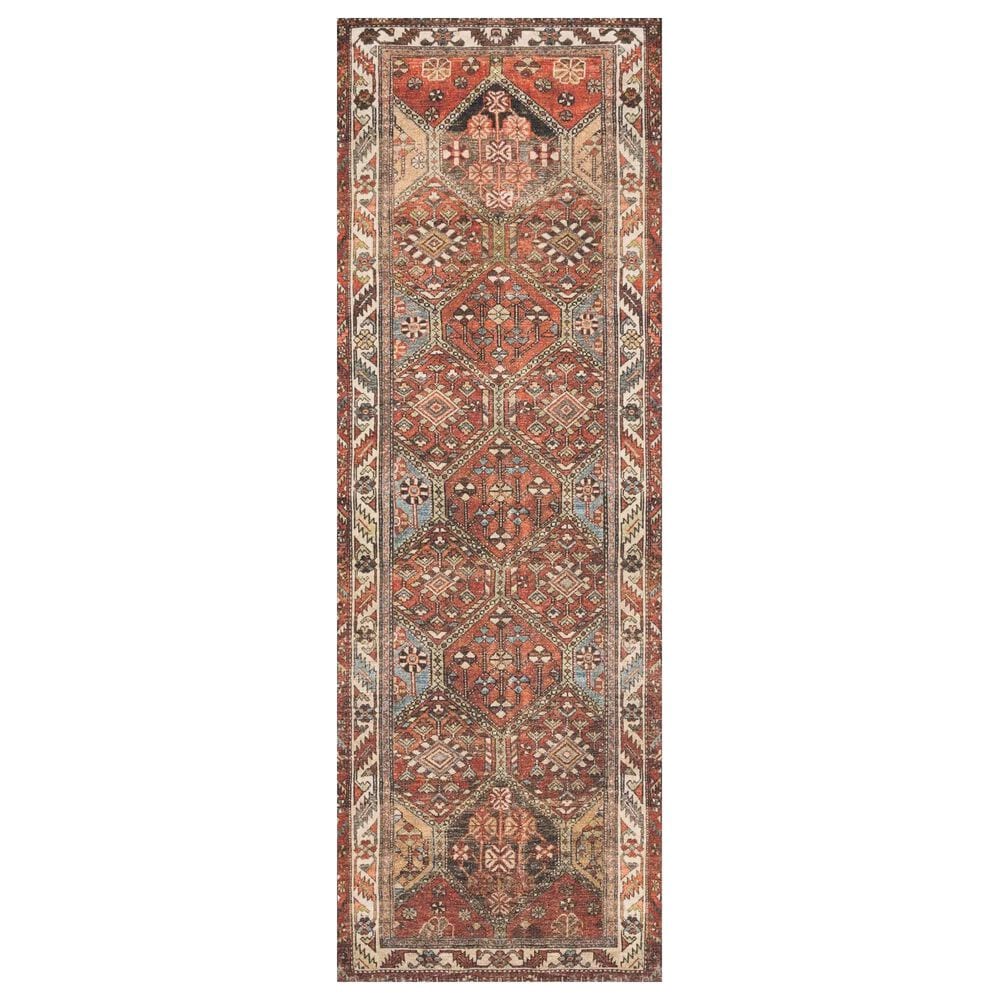 Loloi Loren LQ-16 2"6" x 7"6" Spice Area Rug, , large