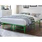 Modway Horizon Platform Queen Bed Frame in Green, , large