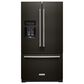 KitchenAid 26.8 Cu. Ft. Standard-Depth French Door Refrigerator with Exterior Ice and Water Dispenser, , large
