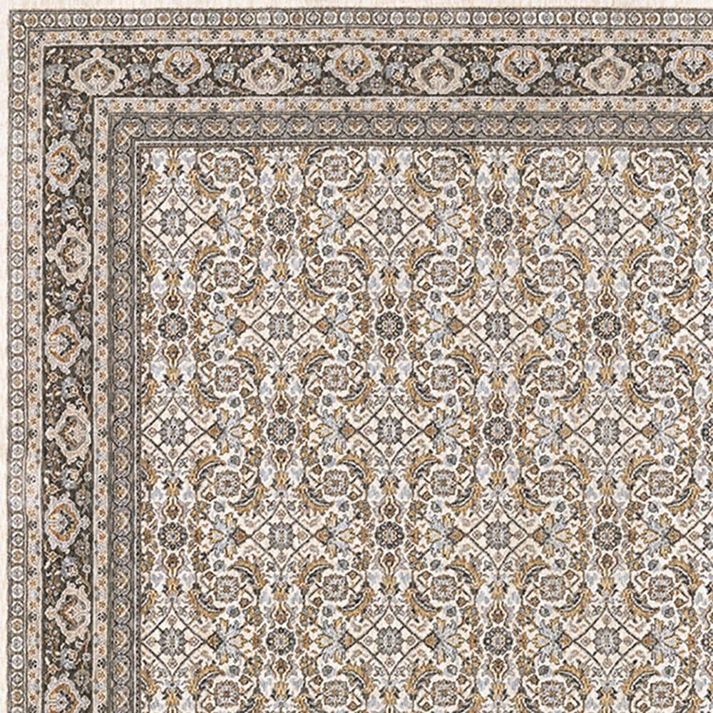 Oriental Weavers Maharaja Belita 2061N 2&#39; x 3&#39; Ivory and Grey Scatter Rug, , large