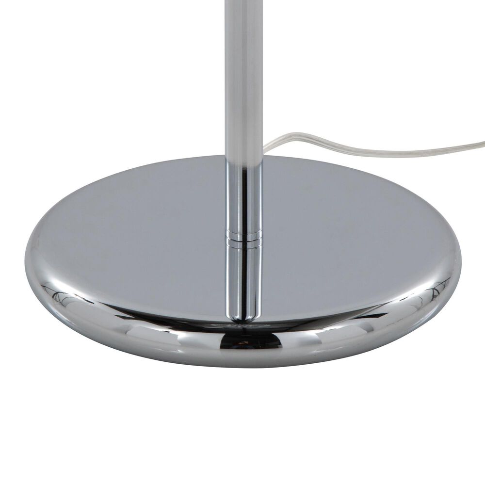 LumiSource Droplets Sleek Floor Lamp in Chrome, , large