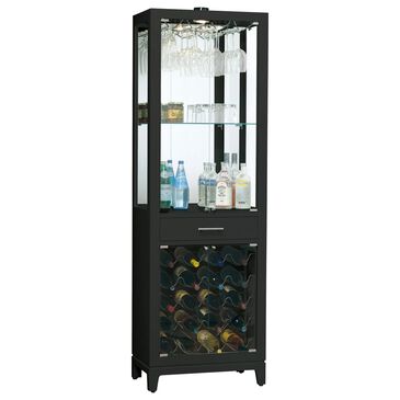 Howard Miller Samson III Bar Cabinet in Gloss Black, , large