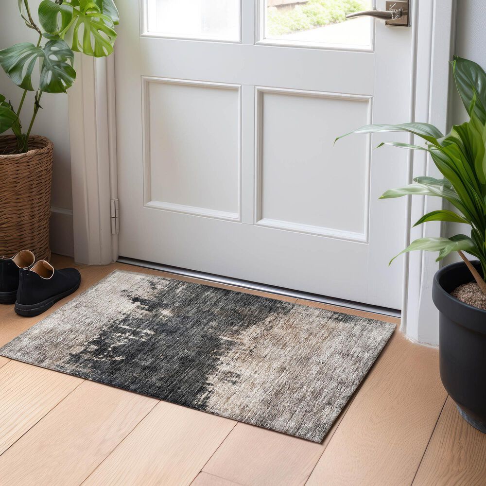 Dalyn Rug Company Nouveau NV23 1&#39;8&quot; x 2&#39;6&quot; Taupe Indoor/Outdoor Area Rug, , large